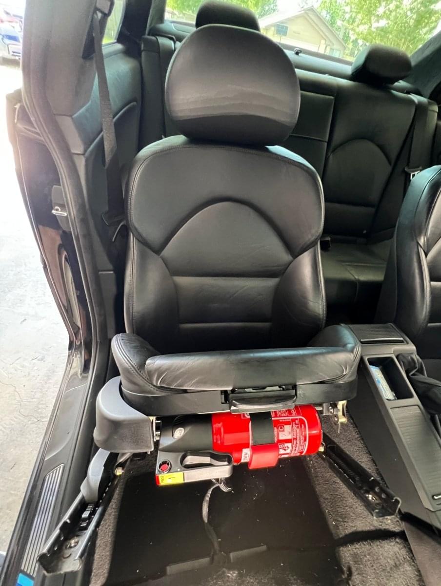 OEM E46 Fire Extinguisher Kit.