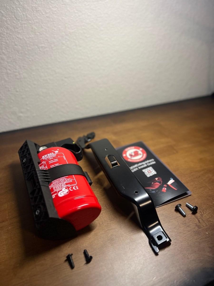 OEM G8X Fire Extinguisher Kit.