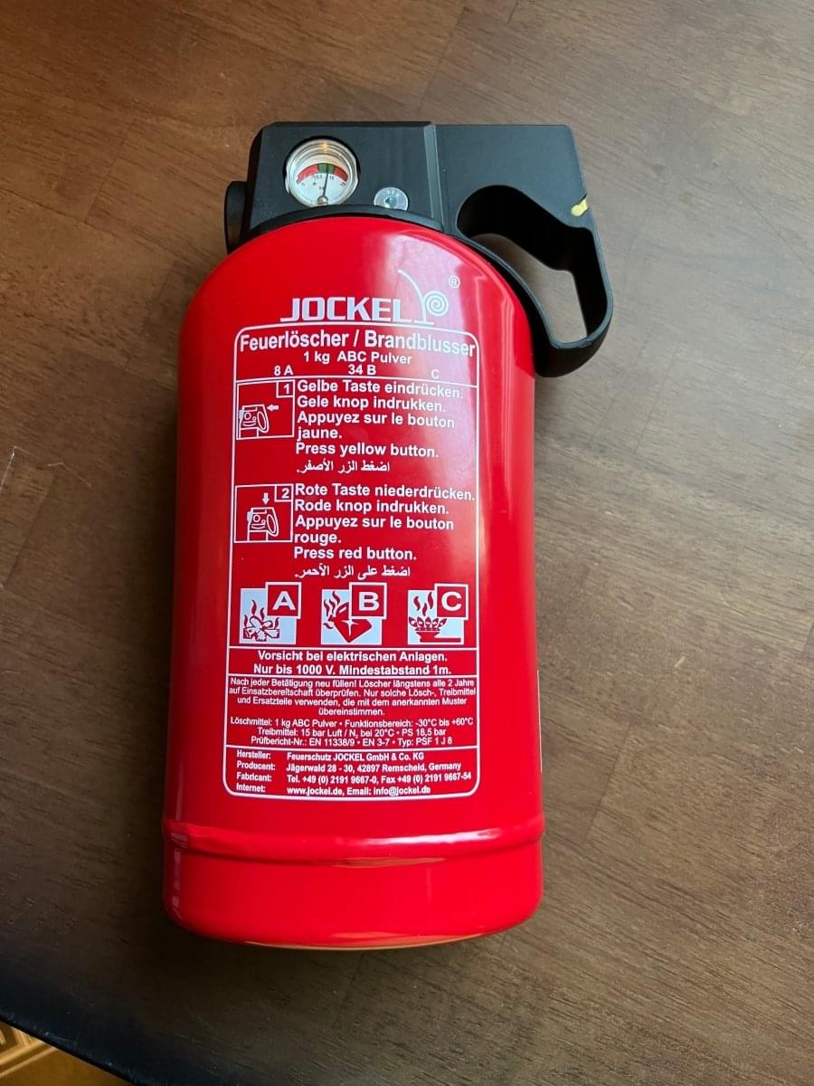 OEM Jockel Bare Fire Extinguisher.