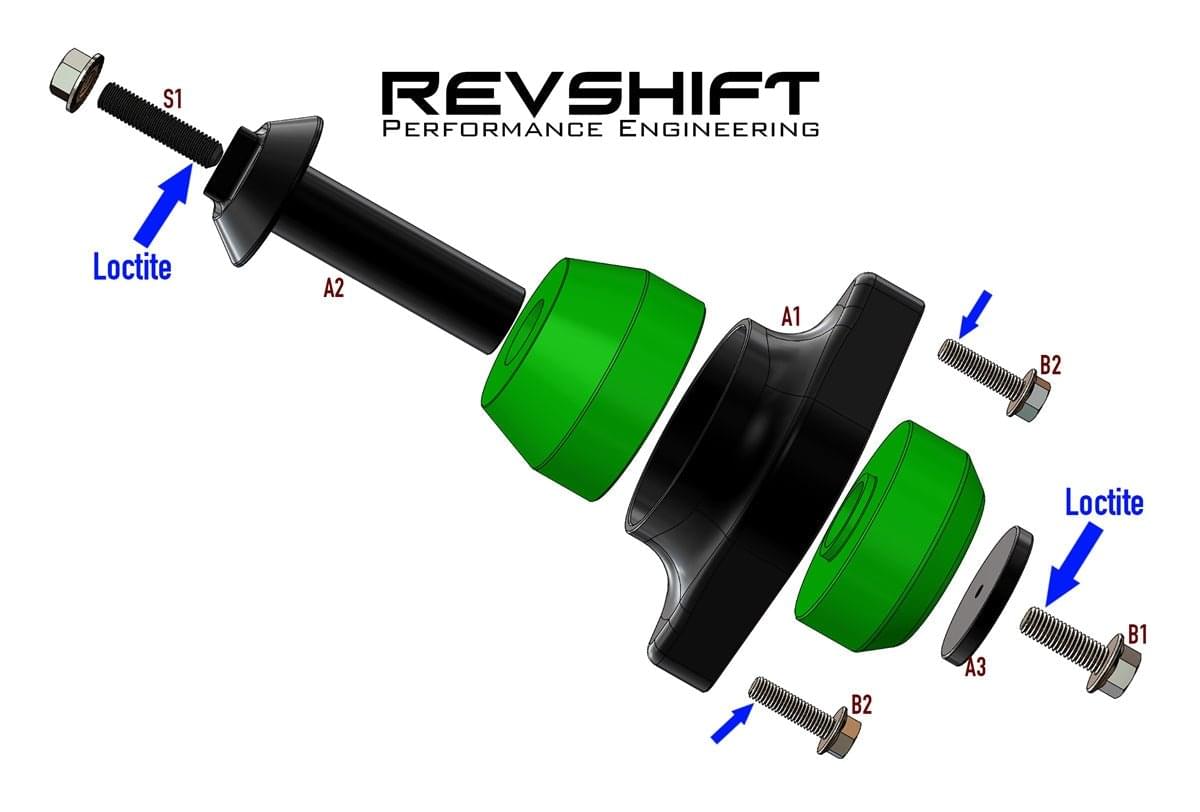 Polyurethane Motor Mounts - BMW E9X / E8X / N5X.