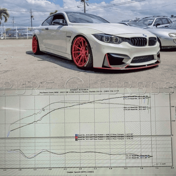 Pure Turbos BMW M2/M3/M4 S55 PURE Stage 2 HF Upgrade Turbos.