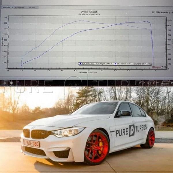 Pure Turbos BMW M2/M3/M4 S55 PURE Stage 2+ Upgrade Turbos.