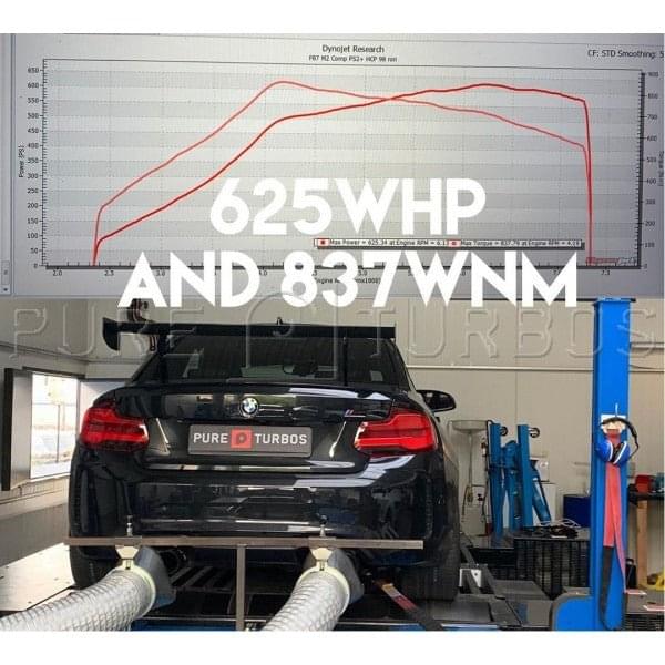 Pure Turbos BMW M2/M3/M4 S55 PURE Stage 2+ Upgrade Turbos.