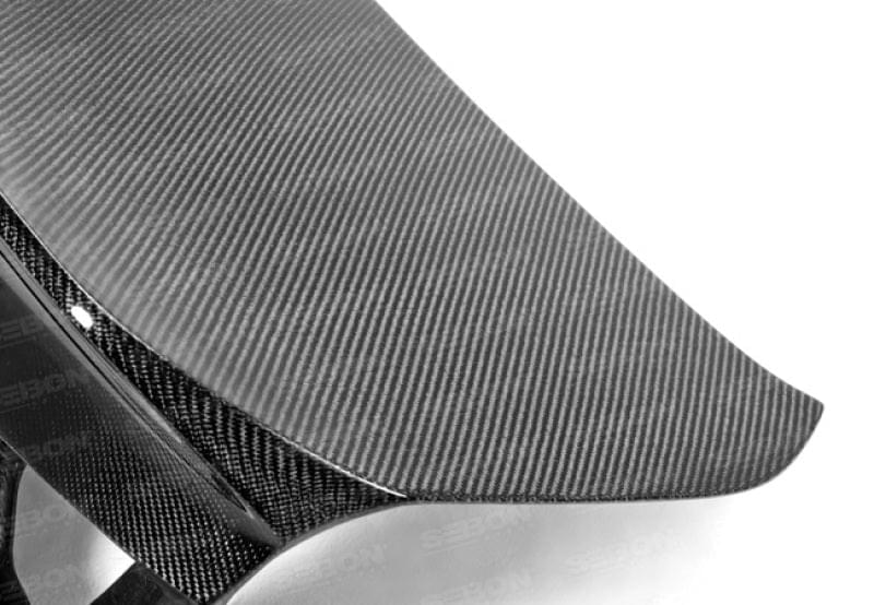 Seibon 12-13 BMW F30 CSL Style Carbon Fiber Trunk - Shaved.