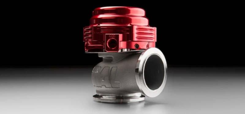 TiAL Sport MVS Wastegate 38mm 1.0 Bar (14.50 PSI) w/Clamps - Red.