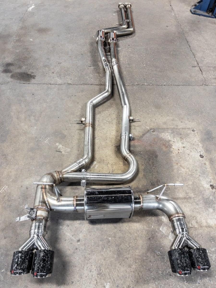 Valvetronic BMW M2 Competition Equal Length Valved Sport Exhaust System (S55).