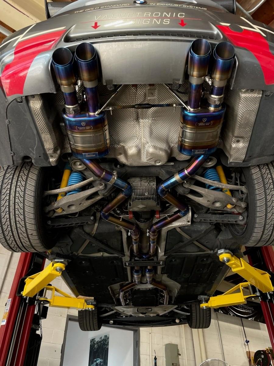 Valvetronic BMW M3 E9X Titanium Valved Sport Exhaust System.