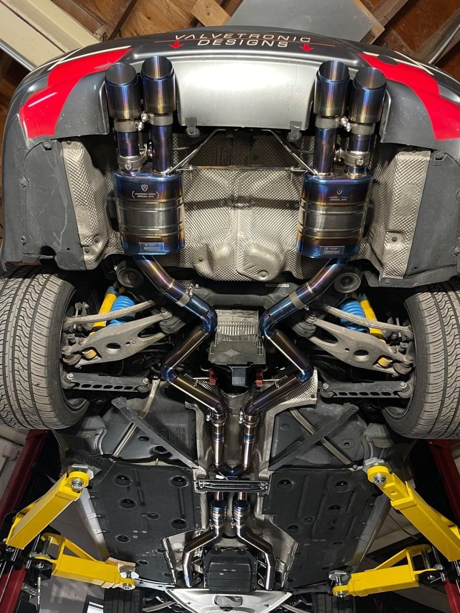 Valvetronic BMW M3 E9X Titanium Valved Sport Exhaust System - COLORADO N5X