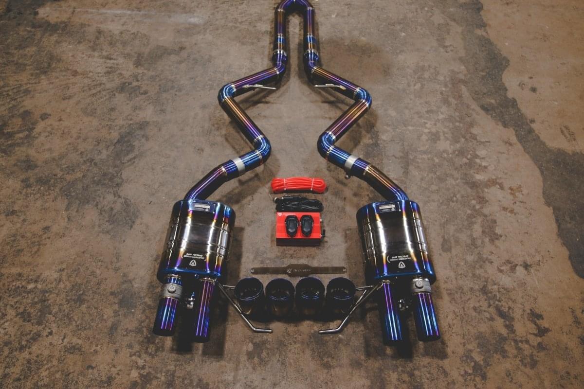 Valvetronic BMW M3 E9X Titanium Valved Sport Exhaust System.