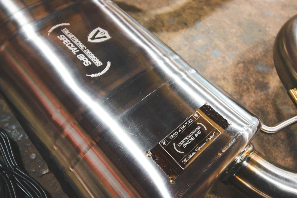 Valvetronic BMW X3M / X4M Valved Sport Exhaust System (F97 / F98).