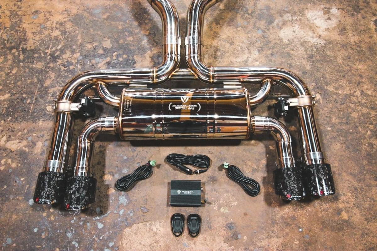 Valvetronic BMW X5M / X6M Valved Sport Exhaust System (F85 / F86).