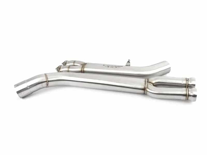 VRSF High Flow Single Mid-pipe Upgrade for 2015 – 2019 BMW M3 & M4 F80/F82 S55 | DECOR.
