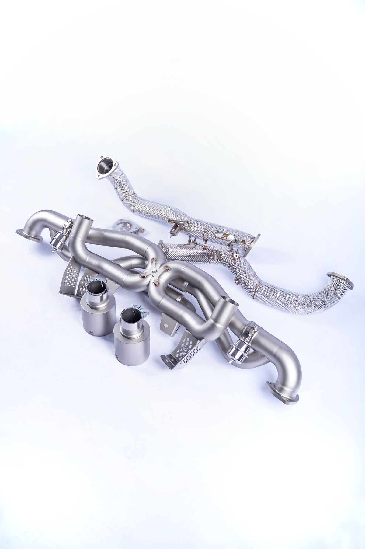 Porsche 718 GT4 RS Catback Exhaust System.