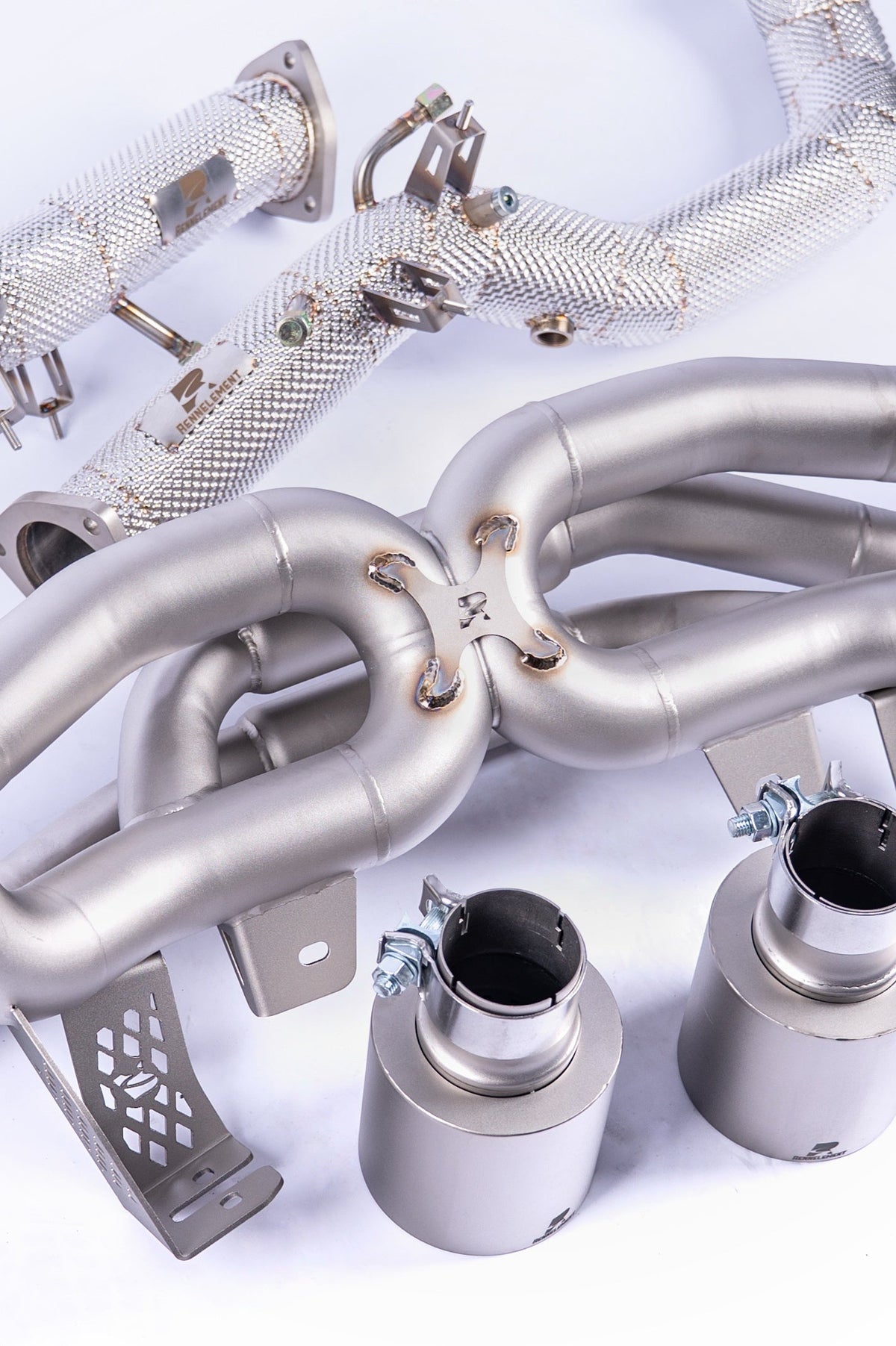 Porsche 718 GT4 RS Catback Exhaust System.