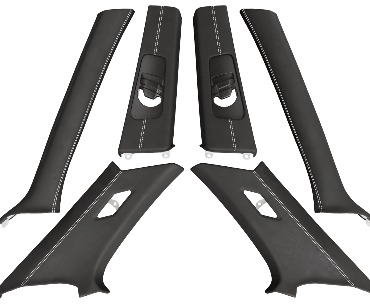 1999-2006 BMW 3-SERIES E46 COUPE PILLARS.
