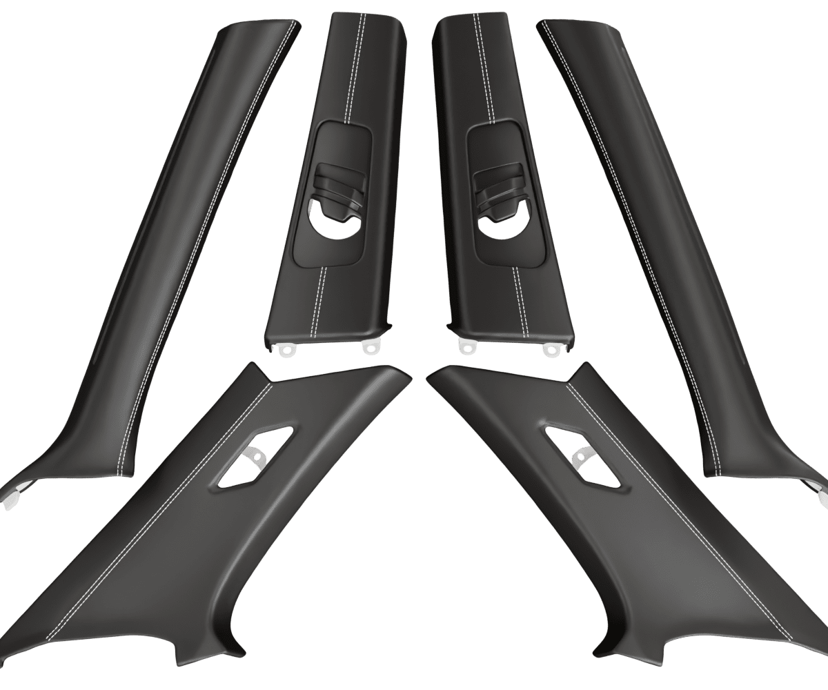 1999-2006 BMW 3-SERIES E46 COUPE PILLARS.