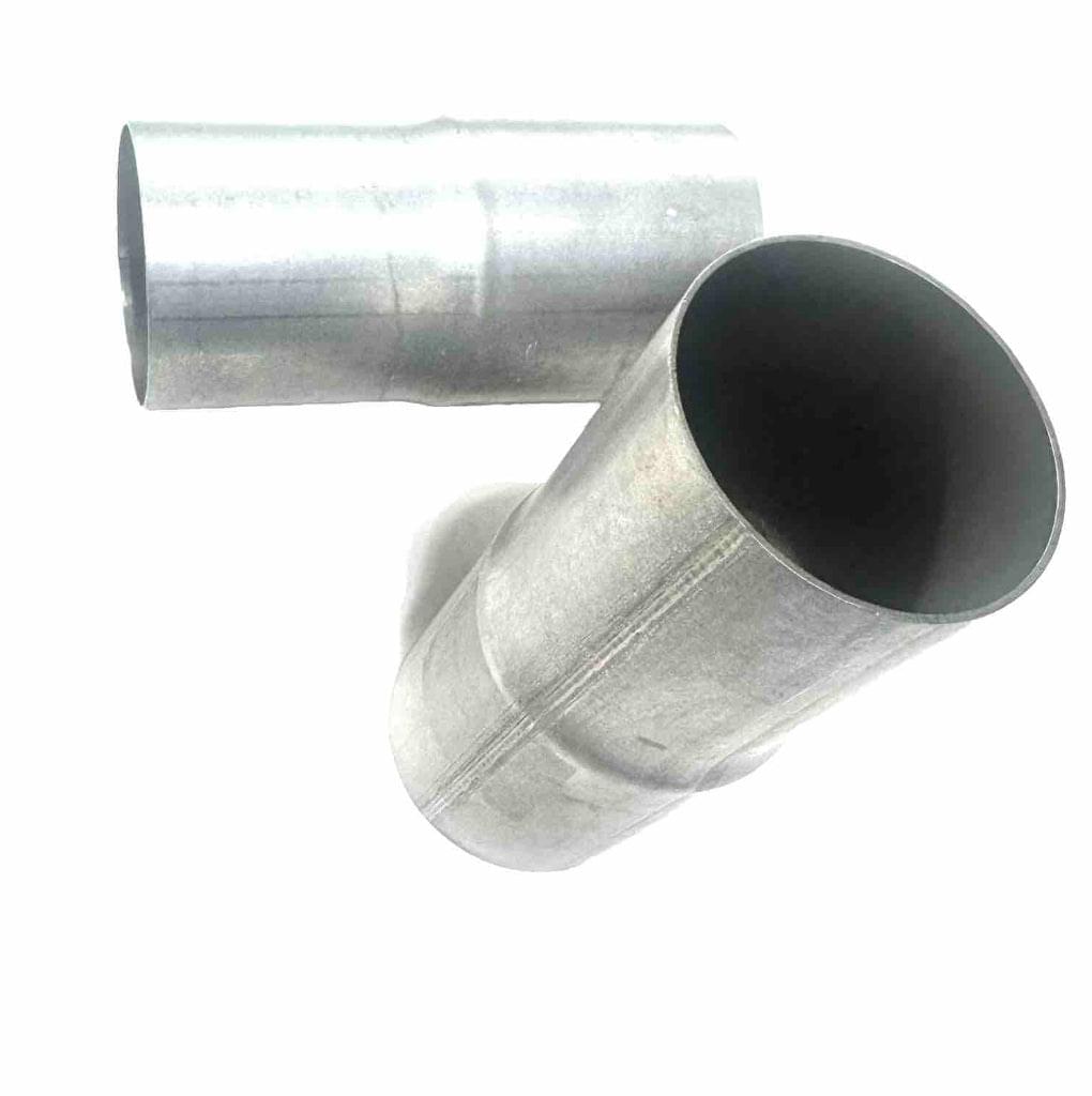 (2) 2 3/4" ID to 2 3/4" OD X 6" Length Stainless Coupler Exhaust Pipe Connector Adapter 304 Stainless Steel.