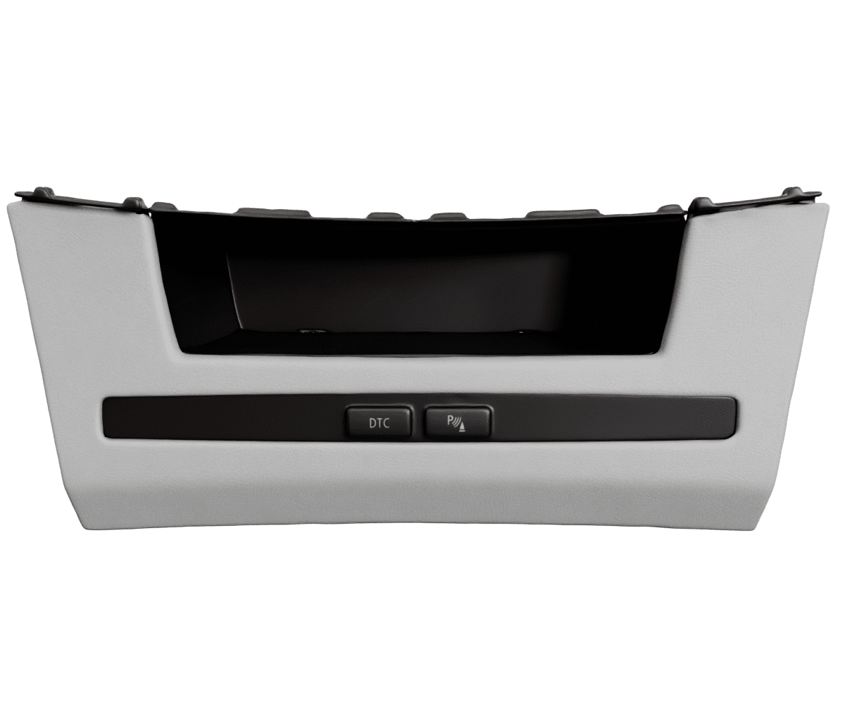2004-2010 BMW 5-SERIES E6X DASH ACCESSORY PANEL W TRAY.