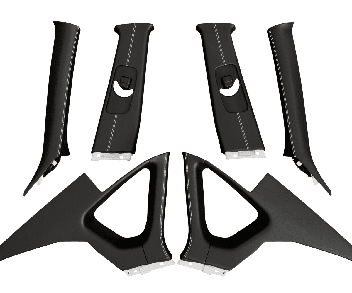 2006-2010 INFINITI M45 Y50 PILLAR SET.