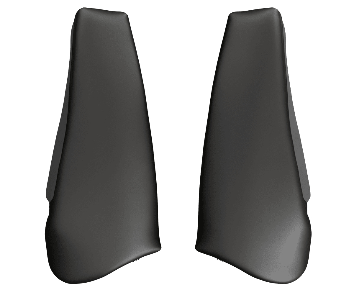 2006-2013 BMW 3-SERIES E92 COUPE REAR BOLSTERS.