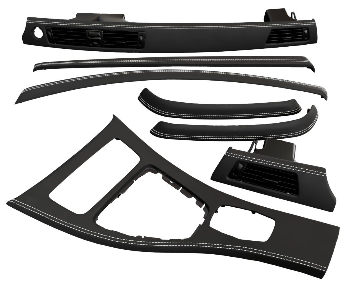 06-13 BMW E90 E91 NON-M ALCANTARA SUEDE NAPPA TRIM SET.
