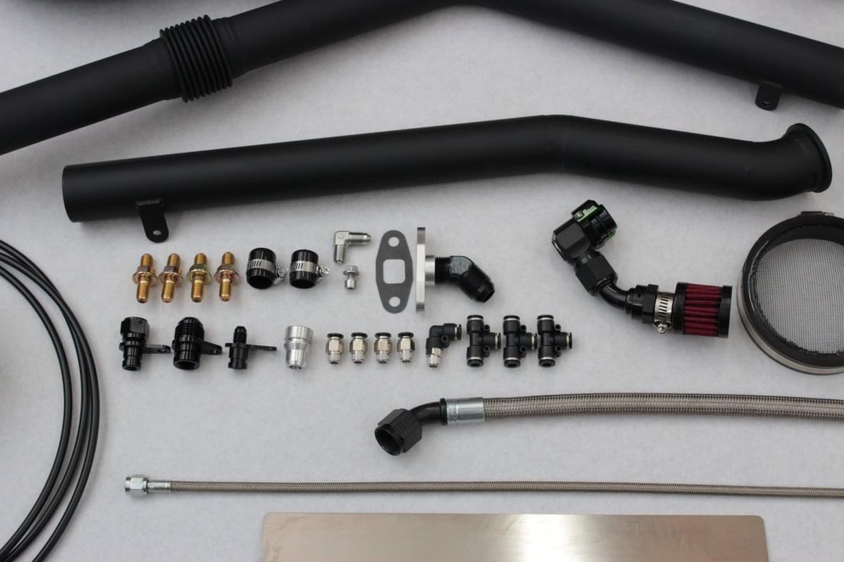2021 A90 A91 6 Port Supra B58 Top Mount Turbo Kit.