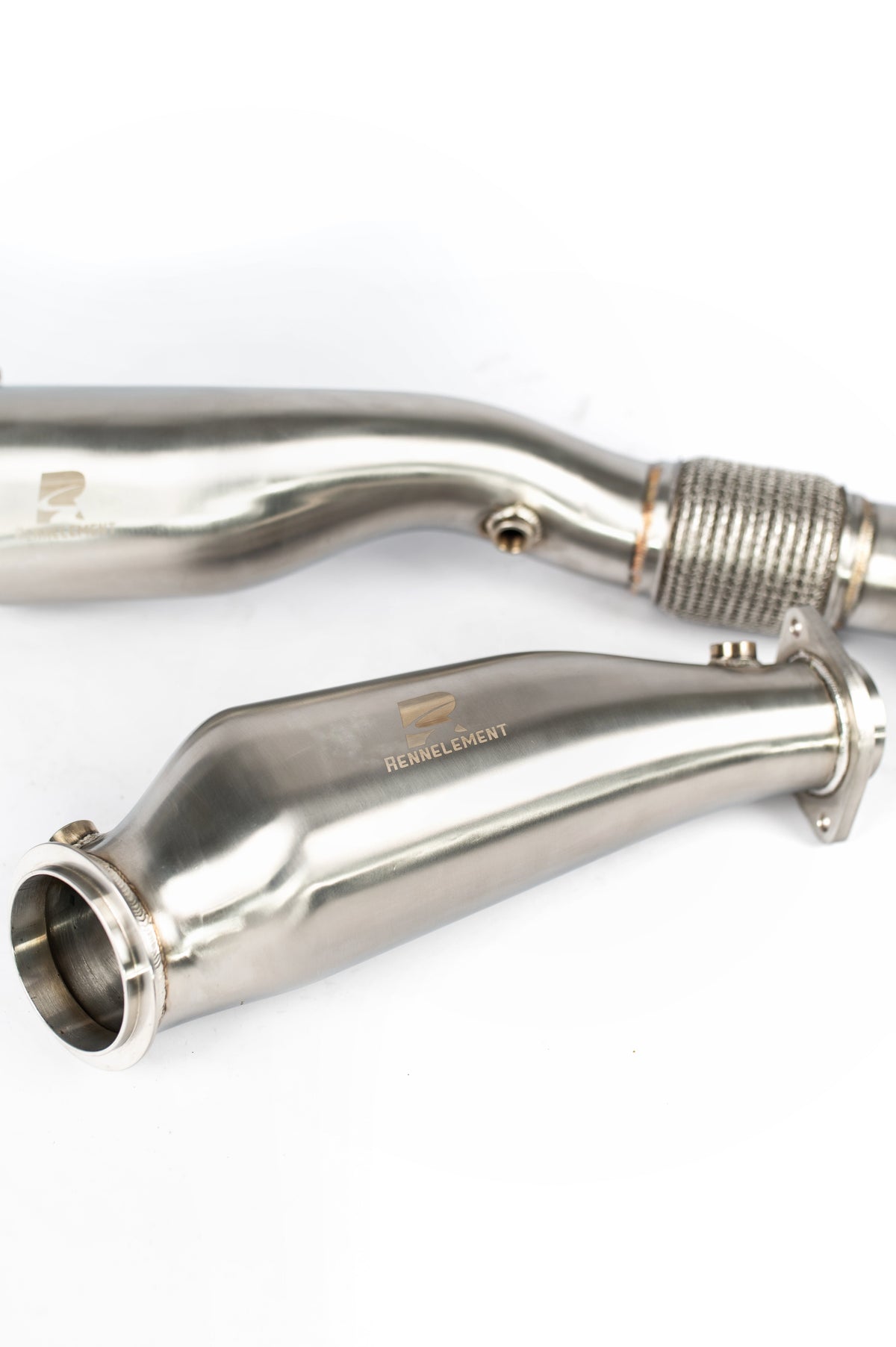 RENNELEMENT G8X 4" ULTRA flow Downpipes.