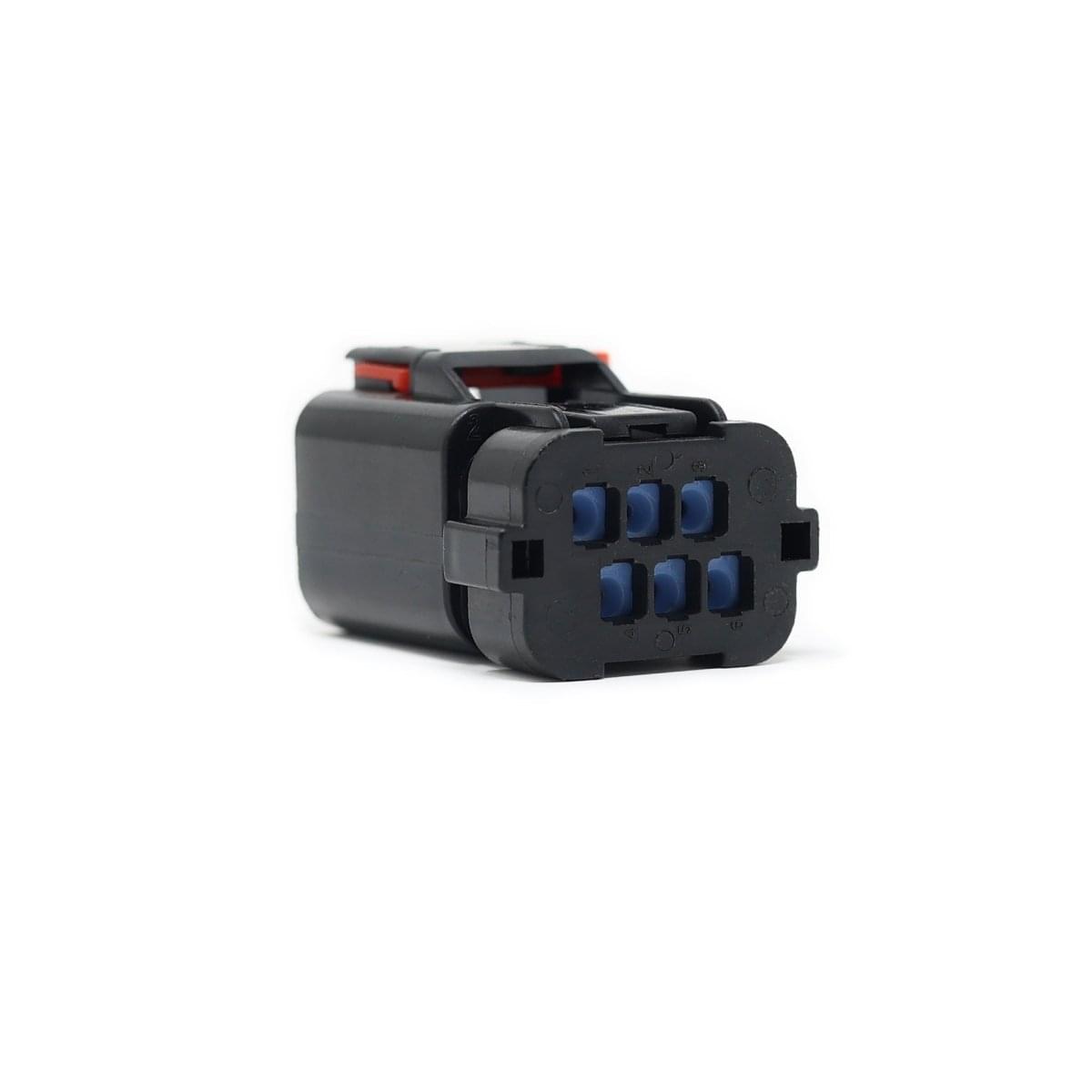 6 Pin 90 Degree Bulkhead Connector.