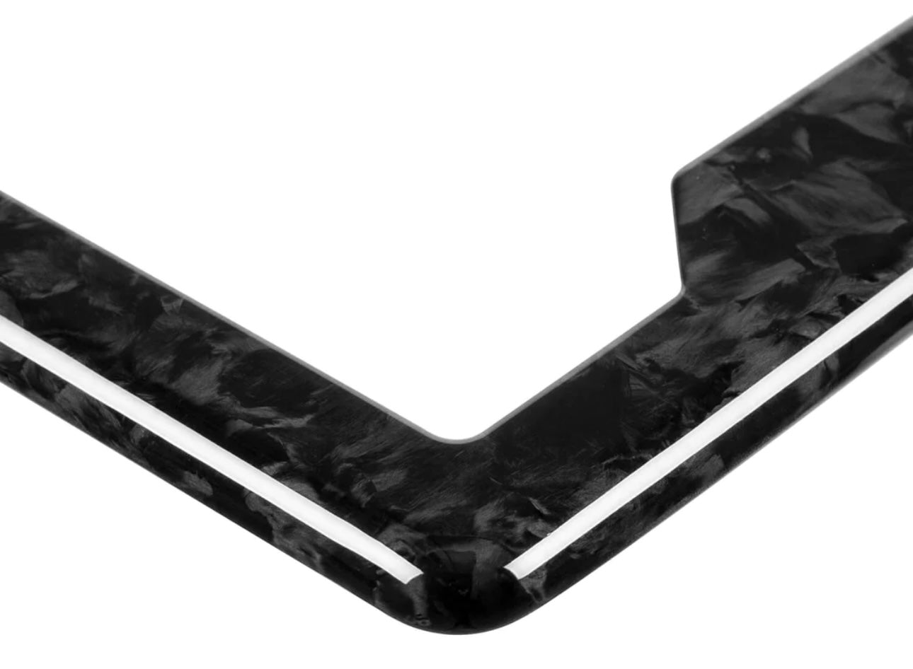 Carbon Fiber License Plate Frames - COLORADO N5X