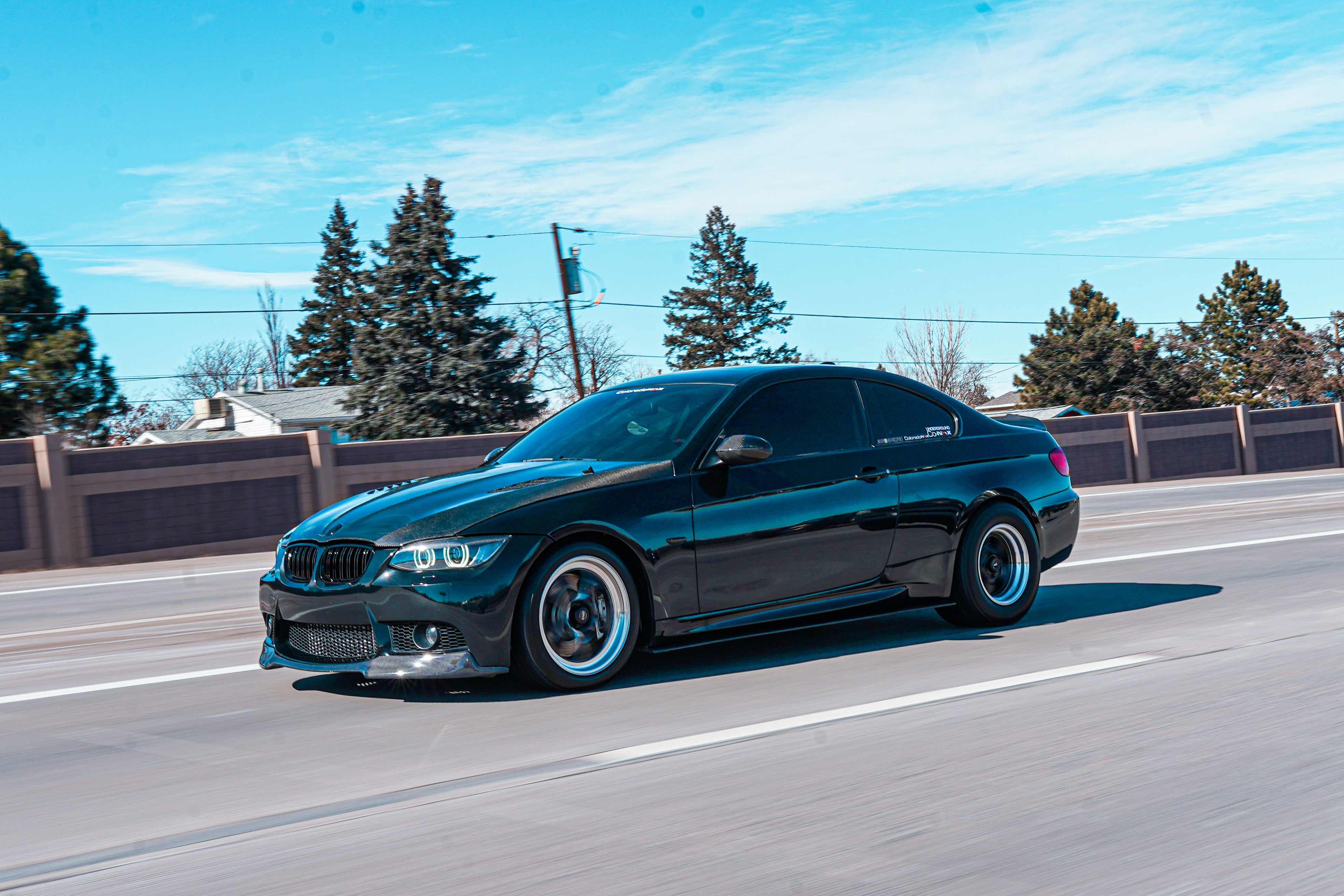 E9X M3 V-STYLE CARBON FIBER LIP | 335I 3 Series - COLORADO N5X