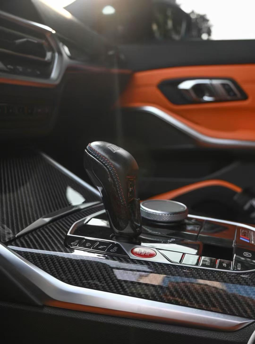 Dry Carbon Gear Selector Cover - BMW G8X M3/M4