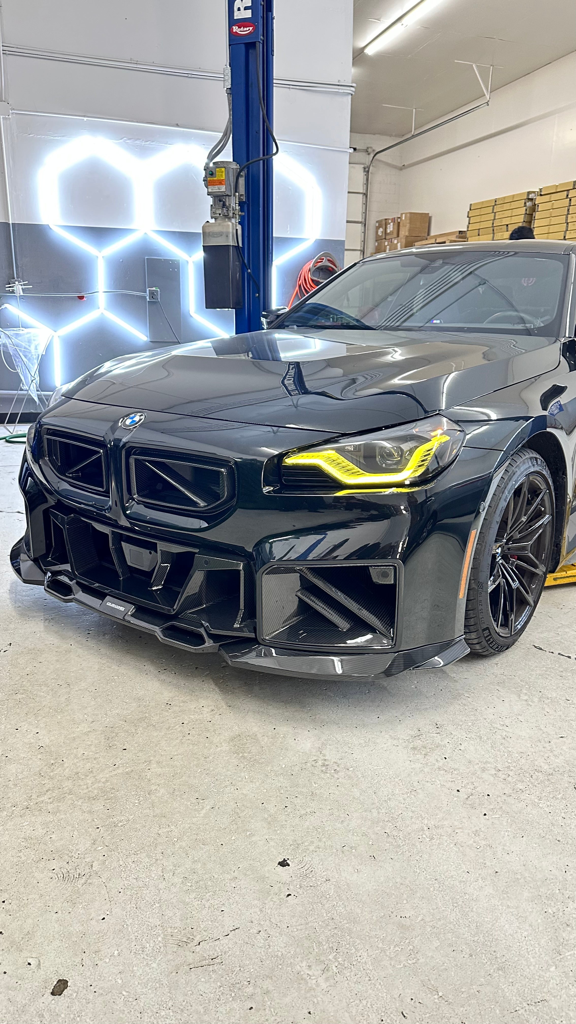 G82 M2 Carbon Fiber VR1 Lip - COLORADO N5X