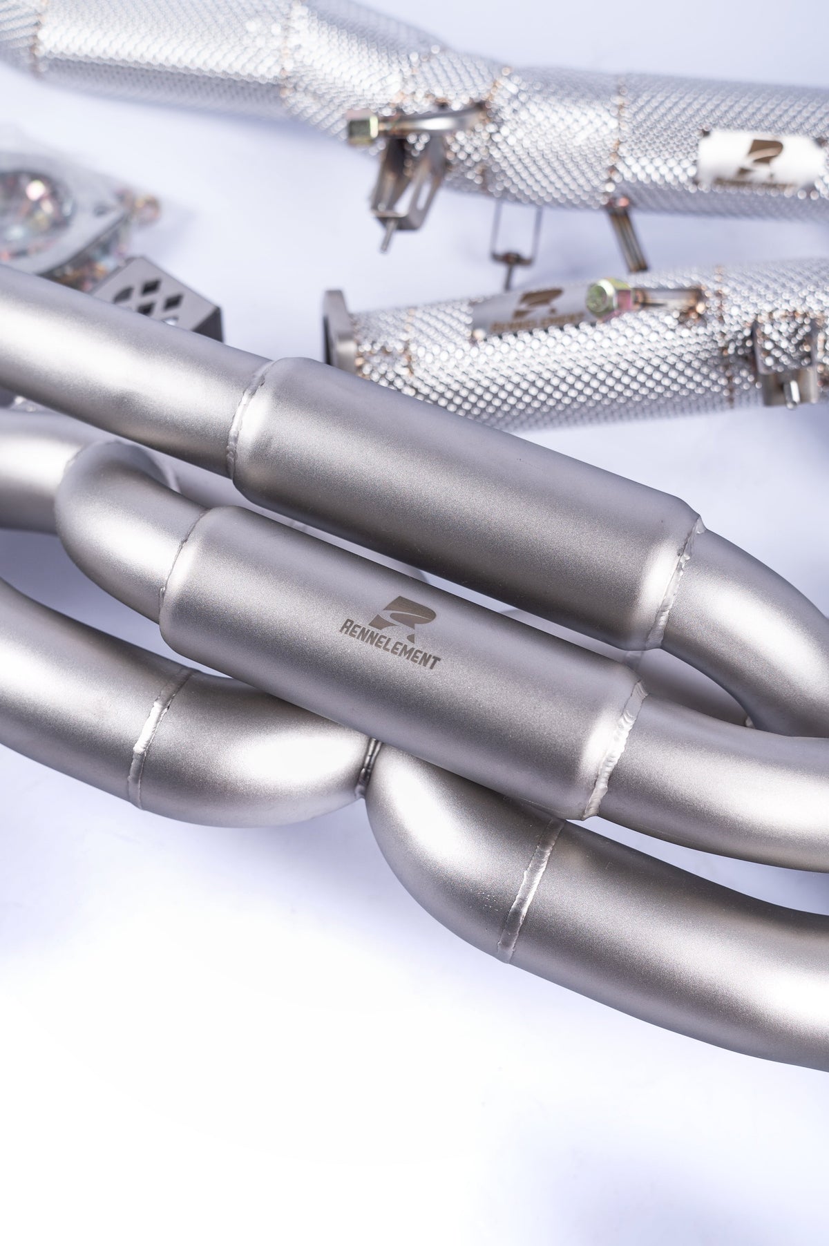 Porsche 718 GT4 RS Catback Exhaust System.