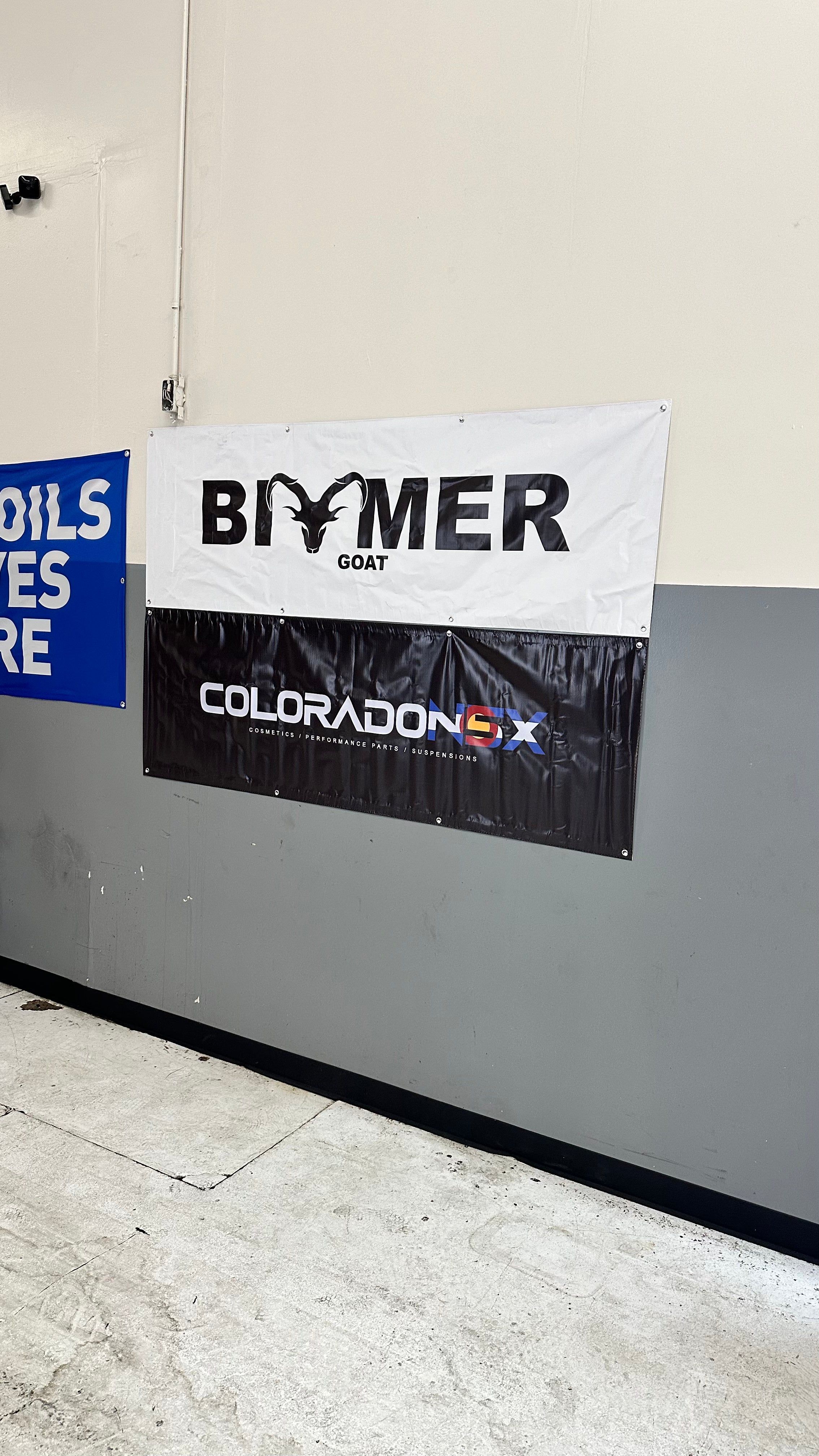 CON5X / BIMMEGOAT BANNERS