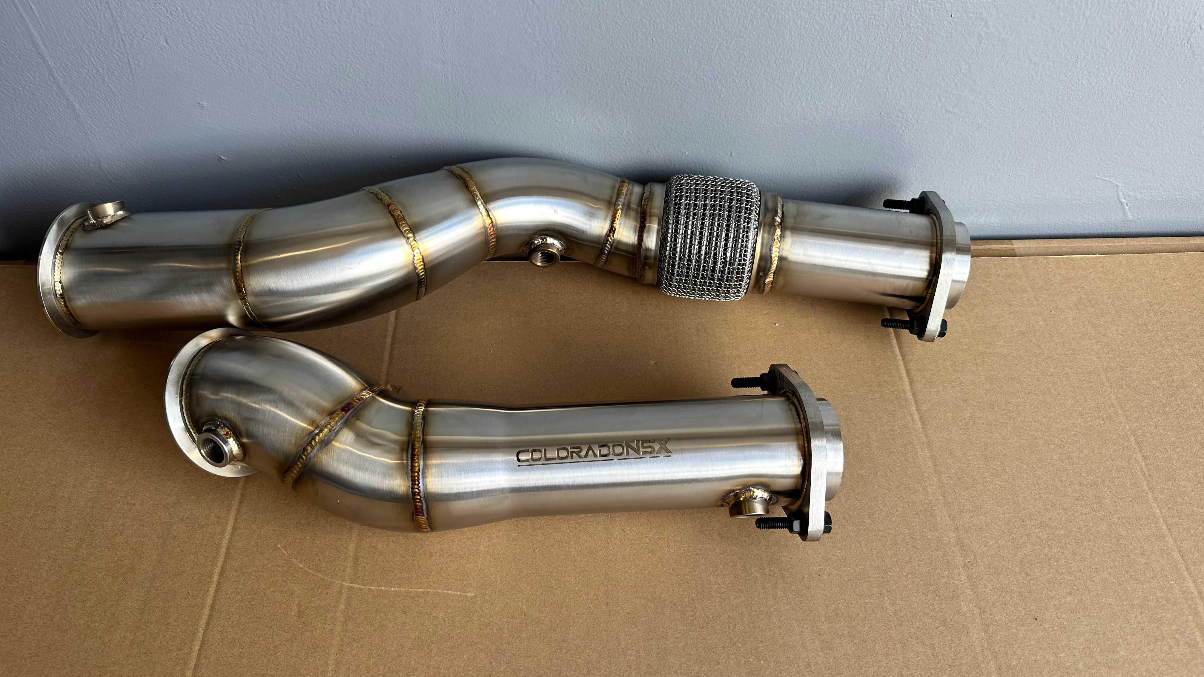 S58 M3/M4 Downpipes - Decor - COLORADO N5X