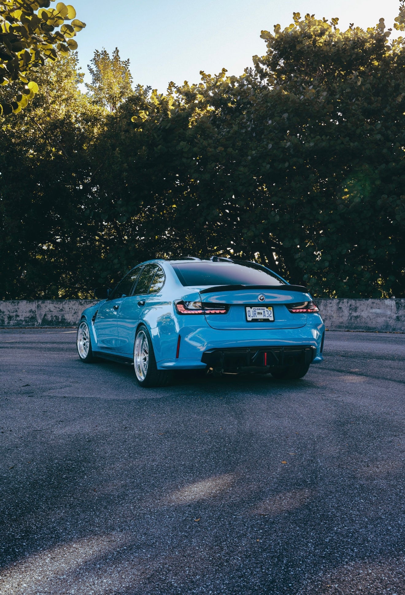 GTS Style Clear OLED Taillights - BMW G80 M3 & G20 3 Series