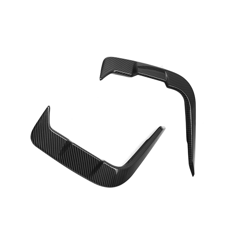 SOOQOO BMW Z4 G29 Front Bumper Inserts In Gloss Carbon — product view 2
