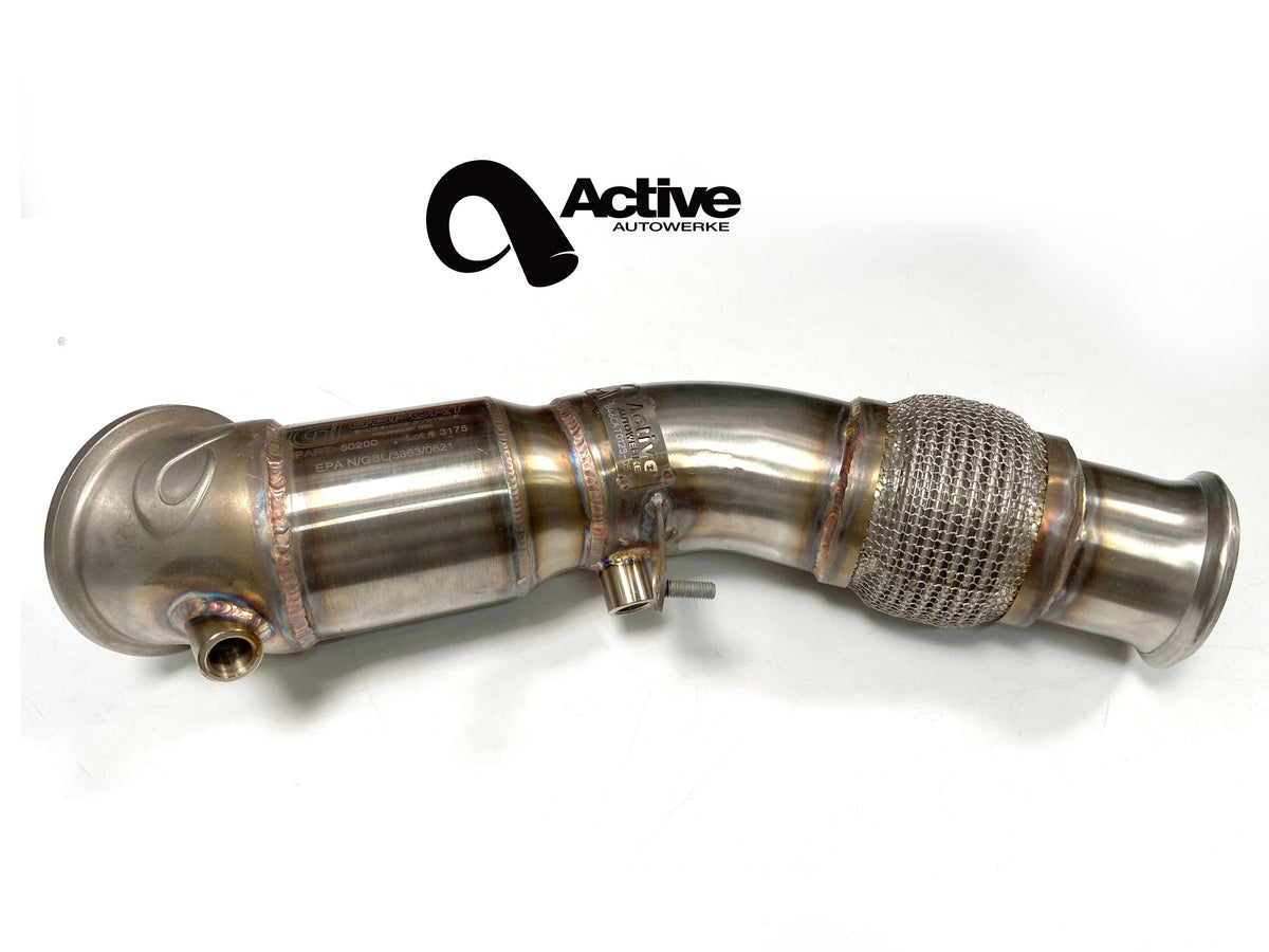 Active Autowerke BMW B46/B48 G2X 230i 330i 430i GESI Catted Downpipe.