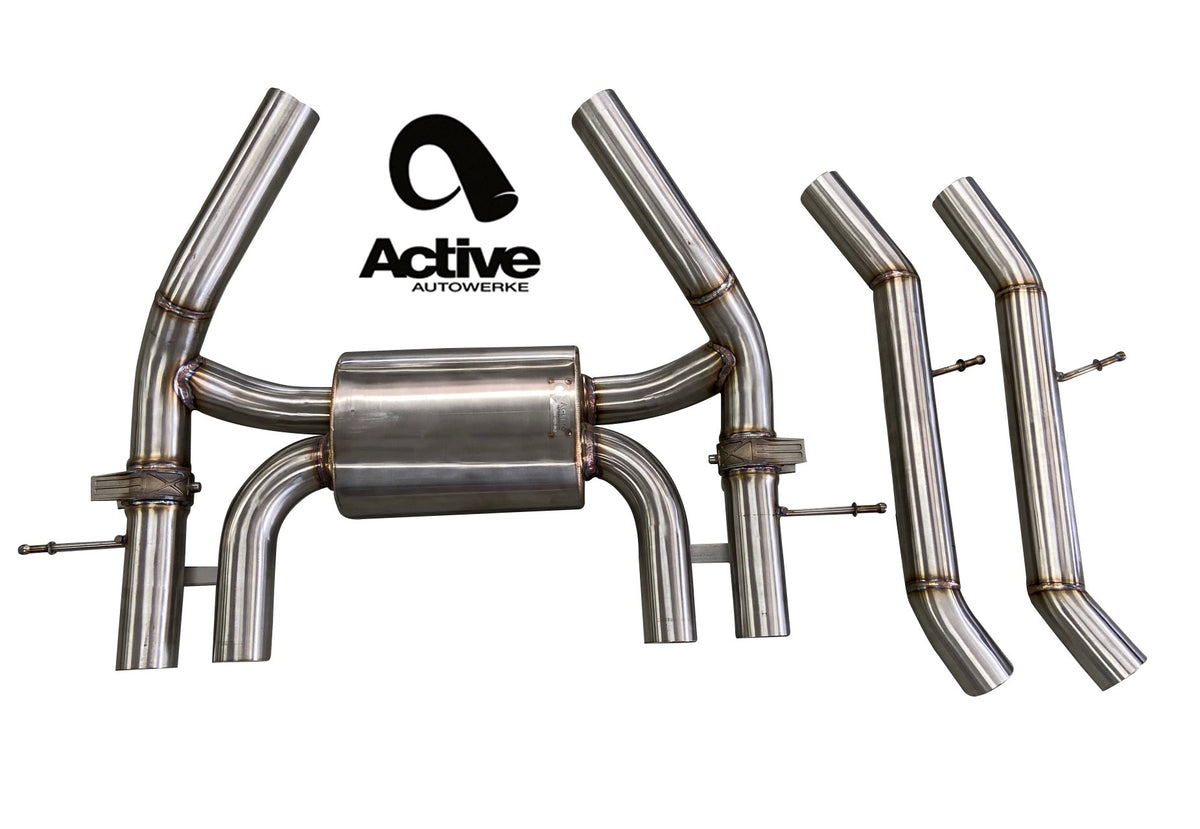 G87 M2 Valved Rear Axle-back Exhaust.
