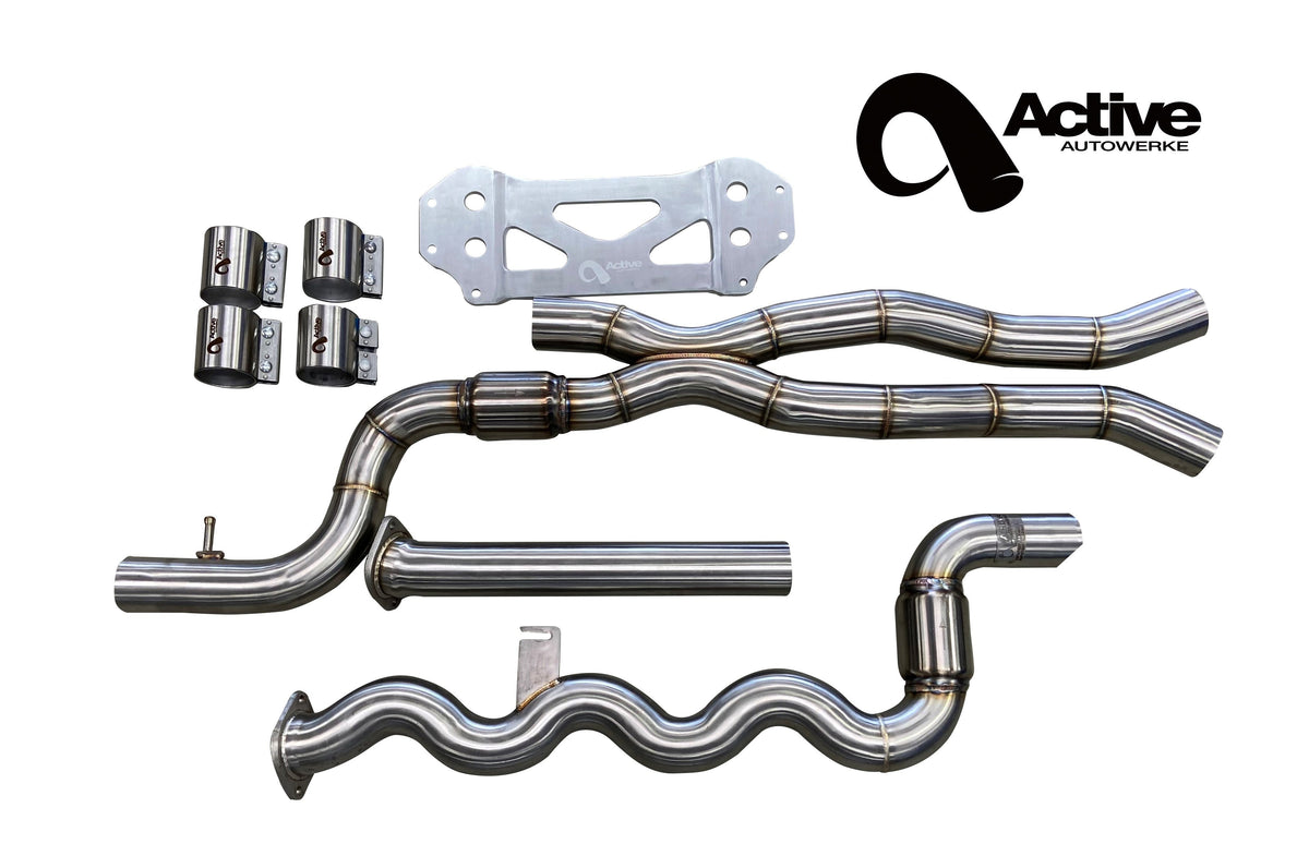 Active Autowerke G80/G82 M3/M4 Gen 2 Signature Equal Length Midpipe (US Patent 11248511, UK and EU patent 3882441)