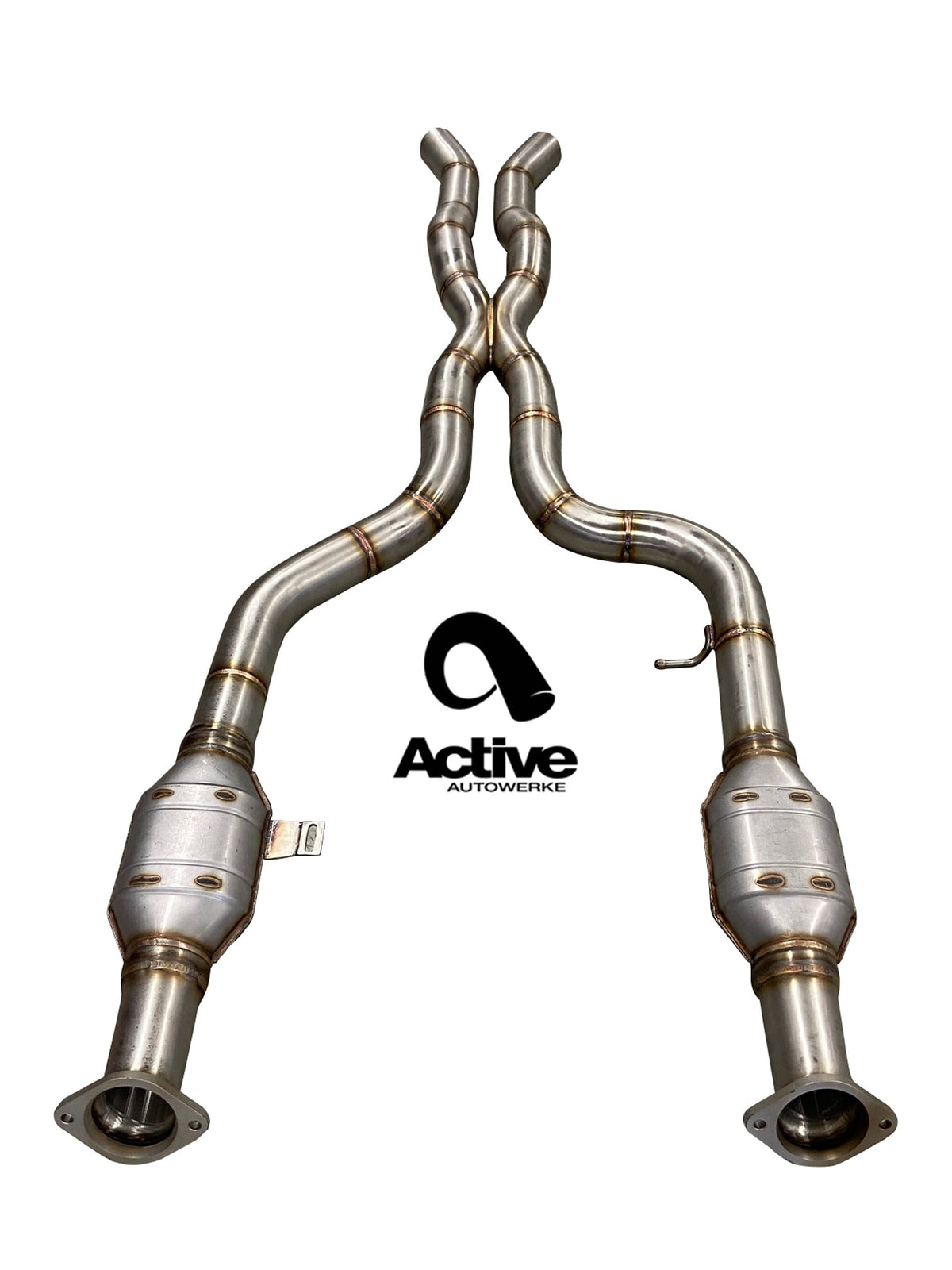Active Autowerke G80/G82 M3/M4 Signature mid-pipe with X-Pipe.