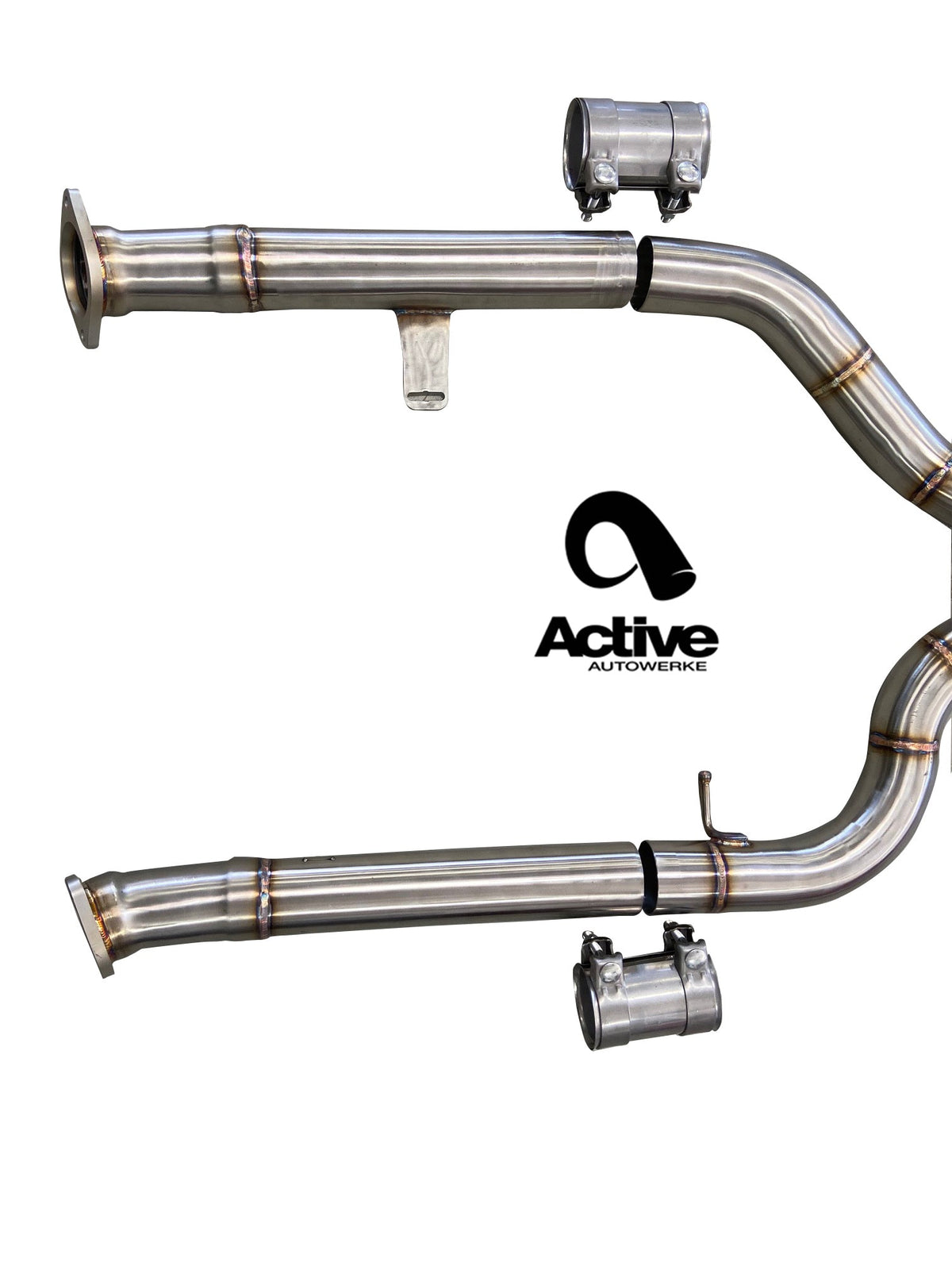 Active Autowerke G80/G82 M3/M4 Signature mid-pipe with X-Pipe.