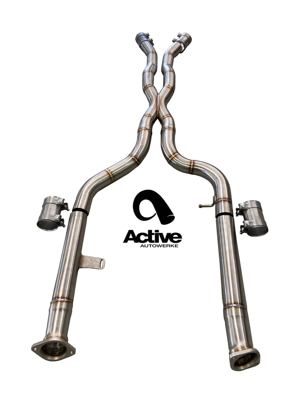 Active Autowerke G80/G82 M3/M4 Signature mid-pipe with X-Pipe.
