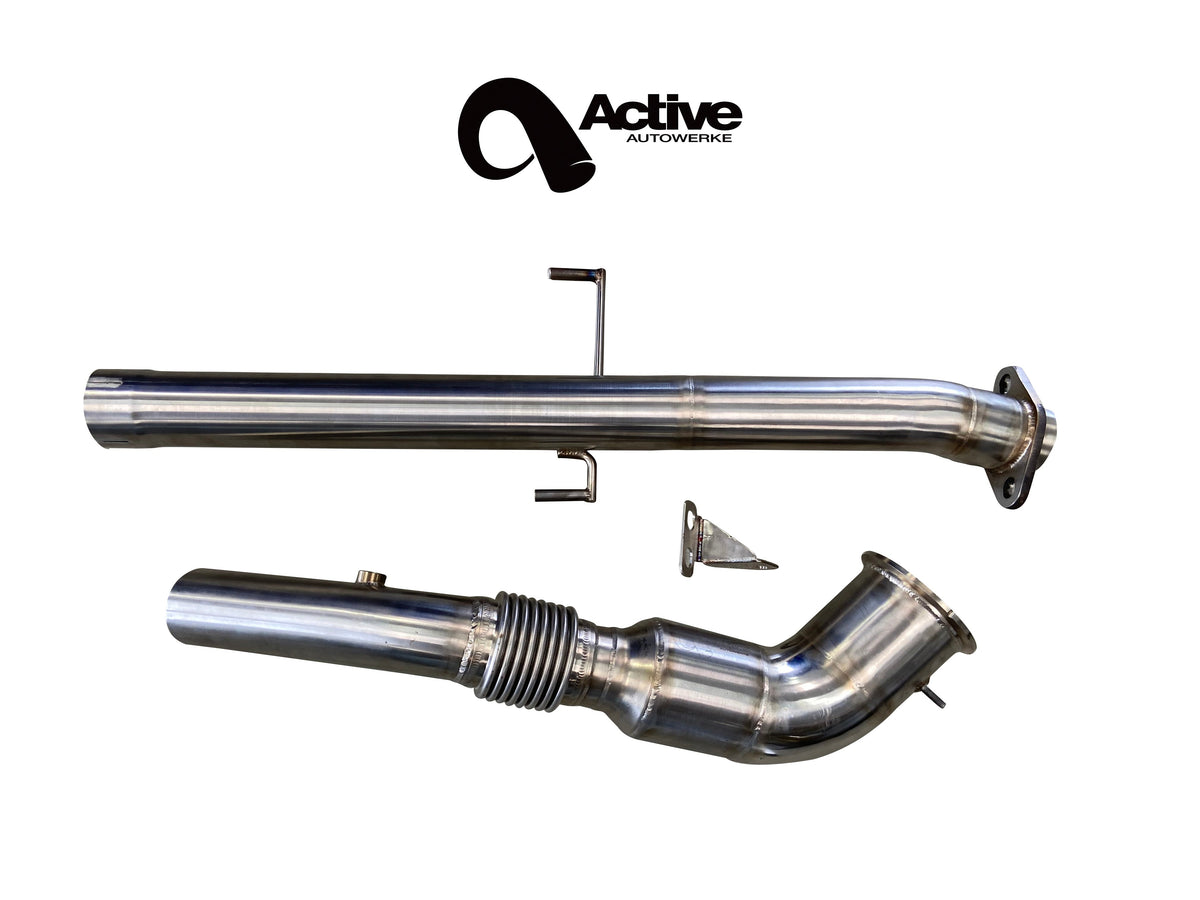 Active Autowerke Toyota GR Corolla Aflow Catted Downpipe.