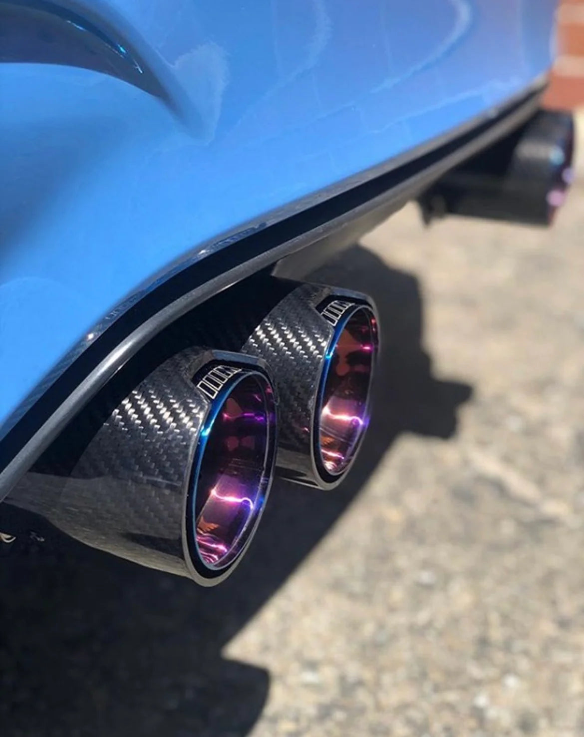 M Performance F8X M2/M3/M4 Carbon Exhaust Tips - COLORADO N5X