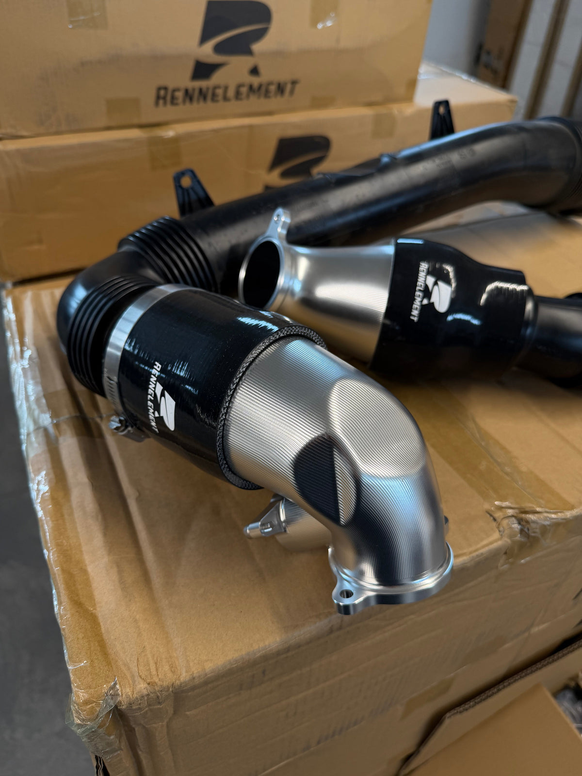 RENNELEMENT G8X Billet Ultra Flow Turbo Inlets.