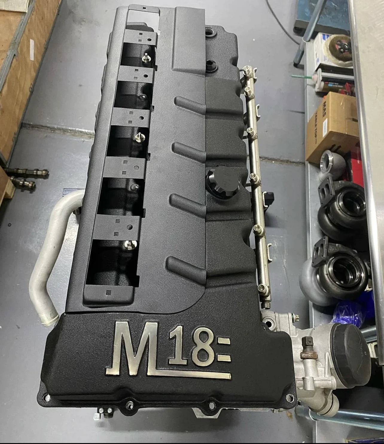 M18 N53/N54 Cast Aluminum Valve Cover W Logo - COLORADO N5X