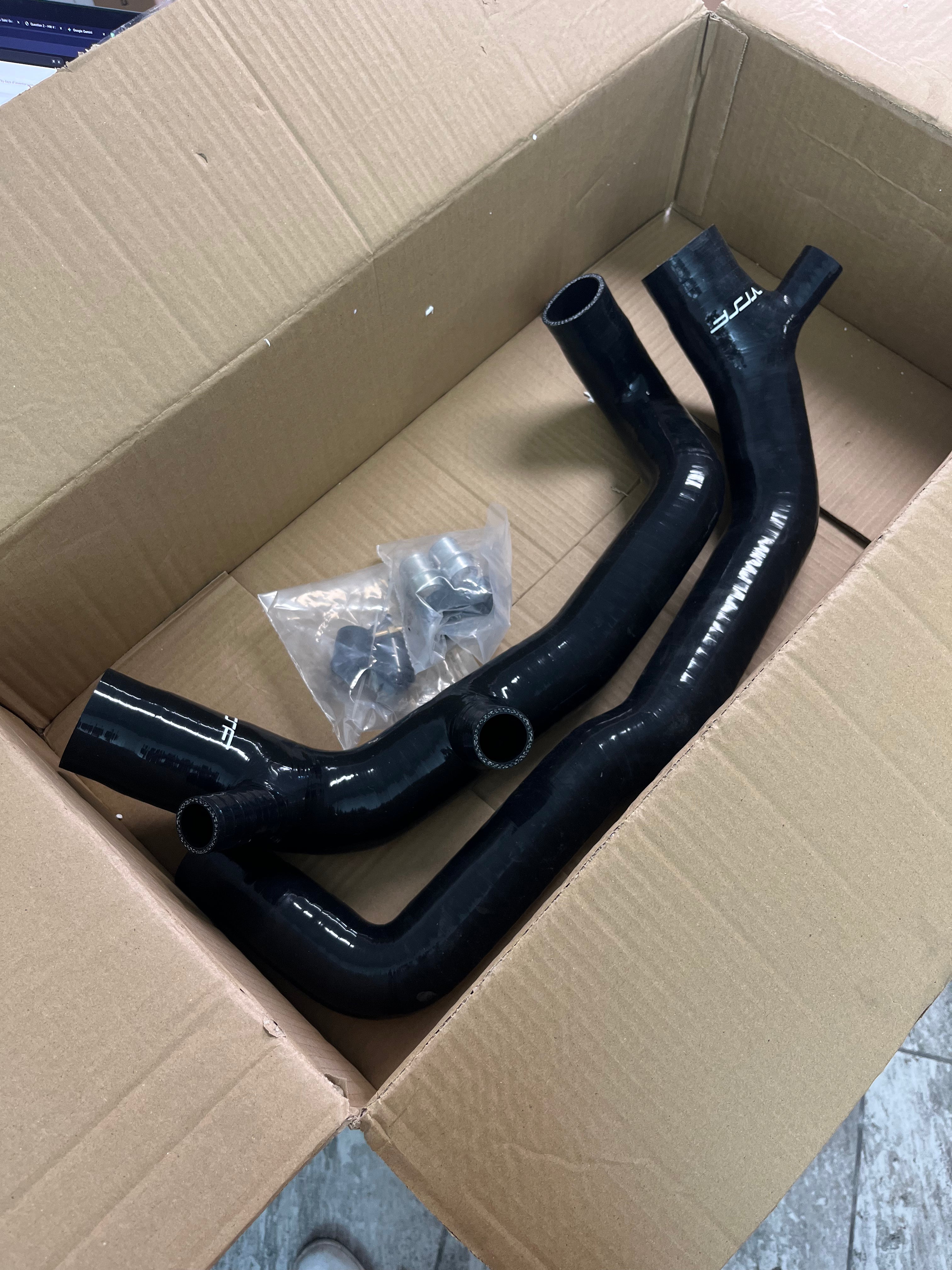 VRSF OEM Location High Flow Silicone Inlet Intake Kit N54 07-10 BMW 135i/335i/535i/1M/Z4 - COLORADO N5X
