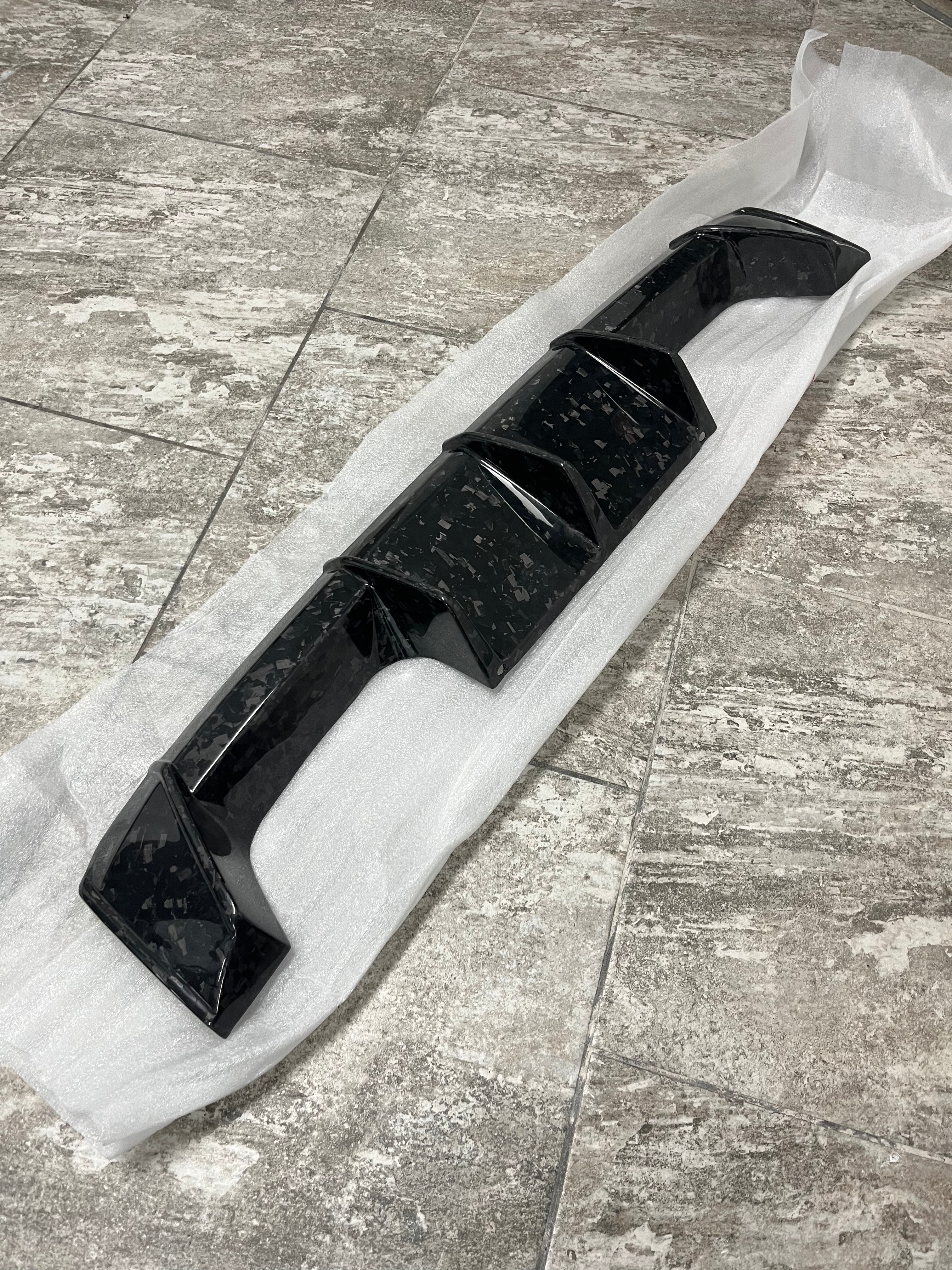 G80/G82 M3/M4 Forged Carbon Euro Type Rear Diffuser - COLORADO N5X