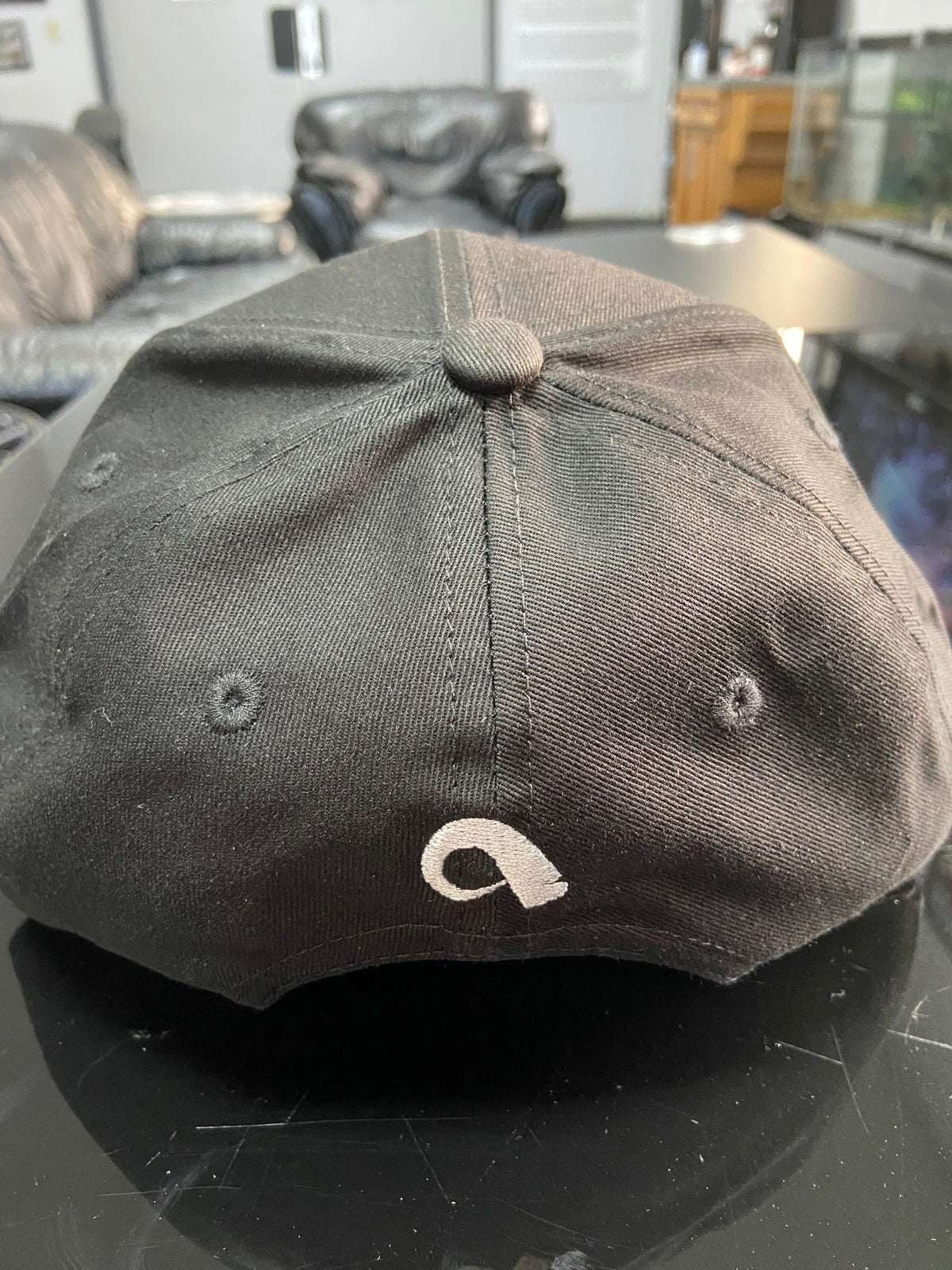 Active Autowerke 6-Panel Black Snapback Hat.